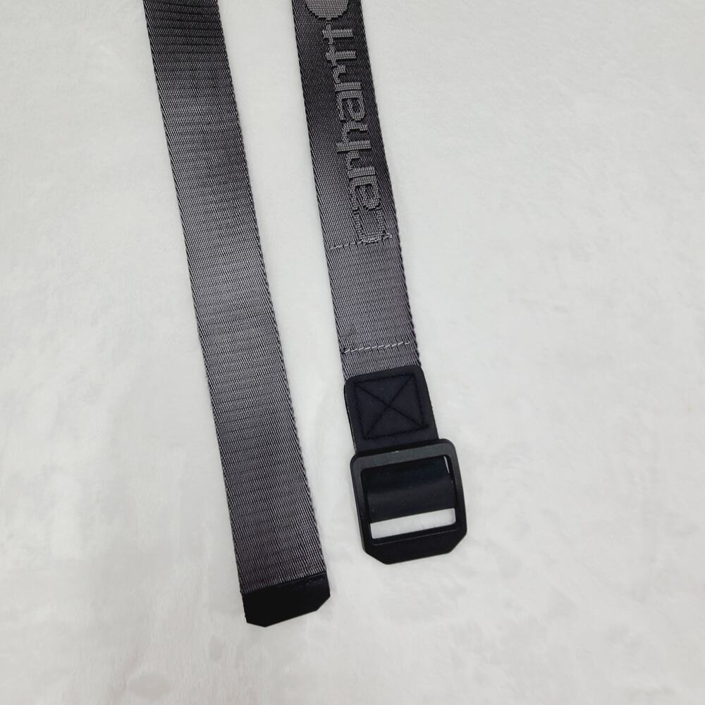 Carhartt Men's Nylon Webbing Ladder Lock Belt Gray Heavy-duty workwear M - Picture 6 of 10